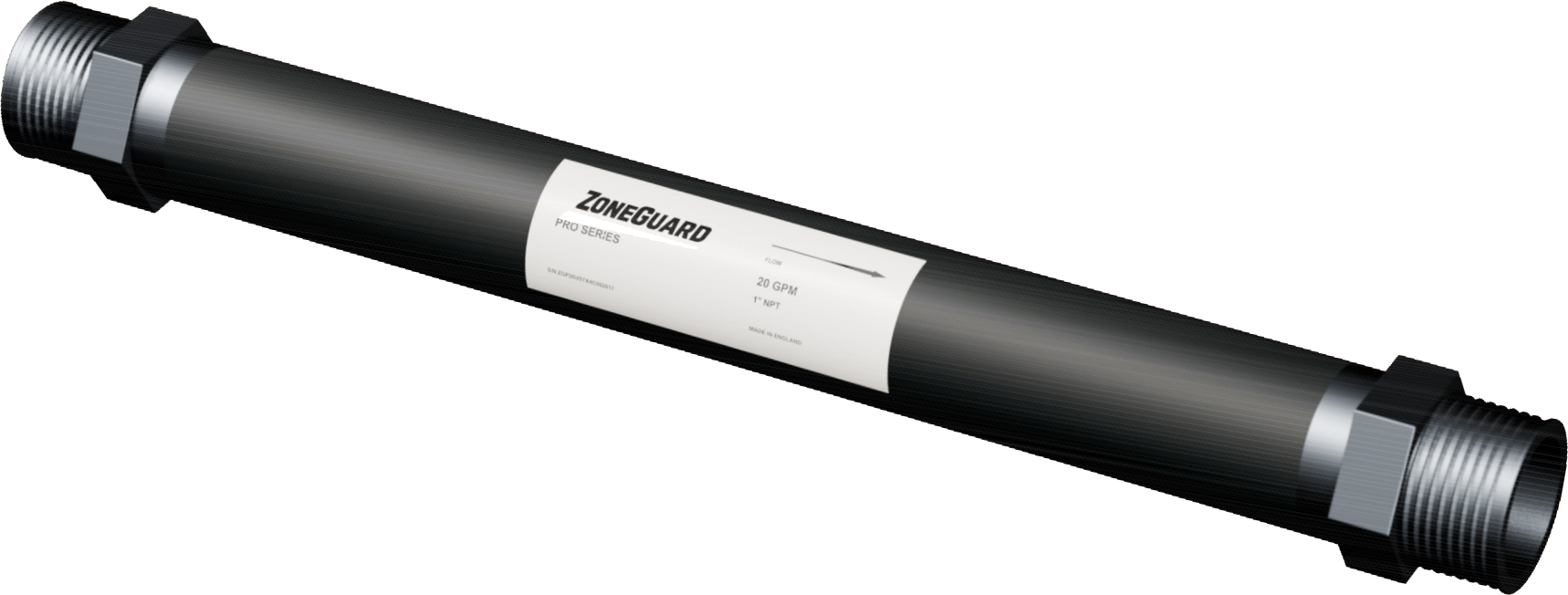 ZoneGuard Pro Series — current-generation product with authentic label