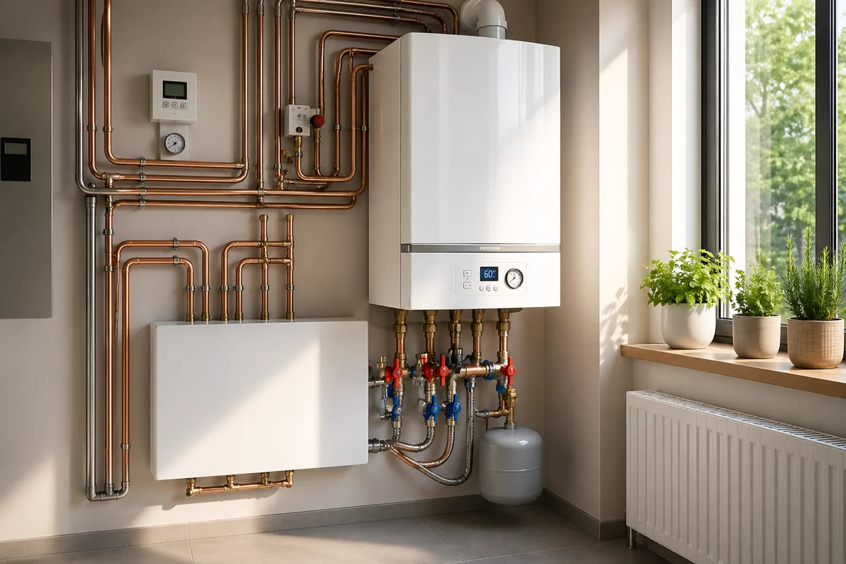 Water heaters and heating systems