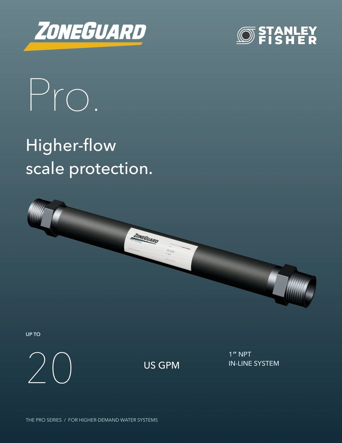 ZoneGuard Pro Series — approved brochure cover