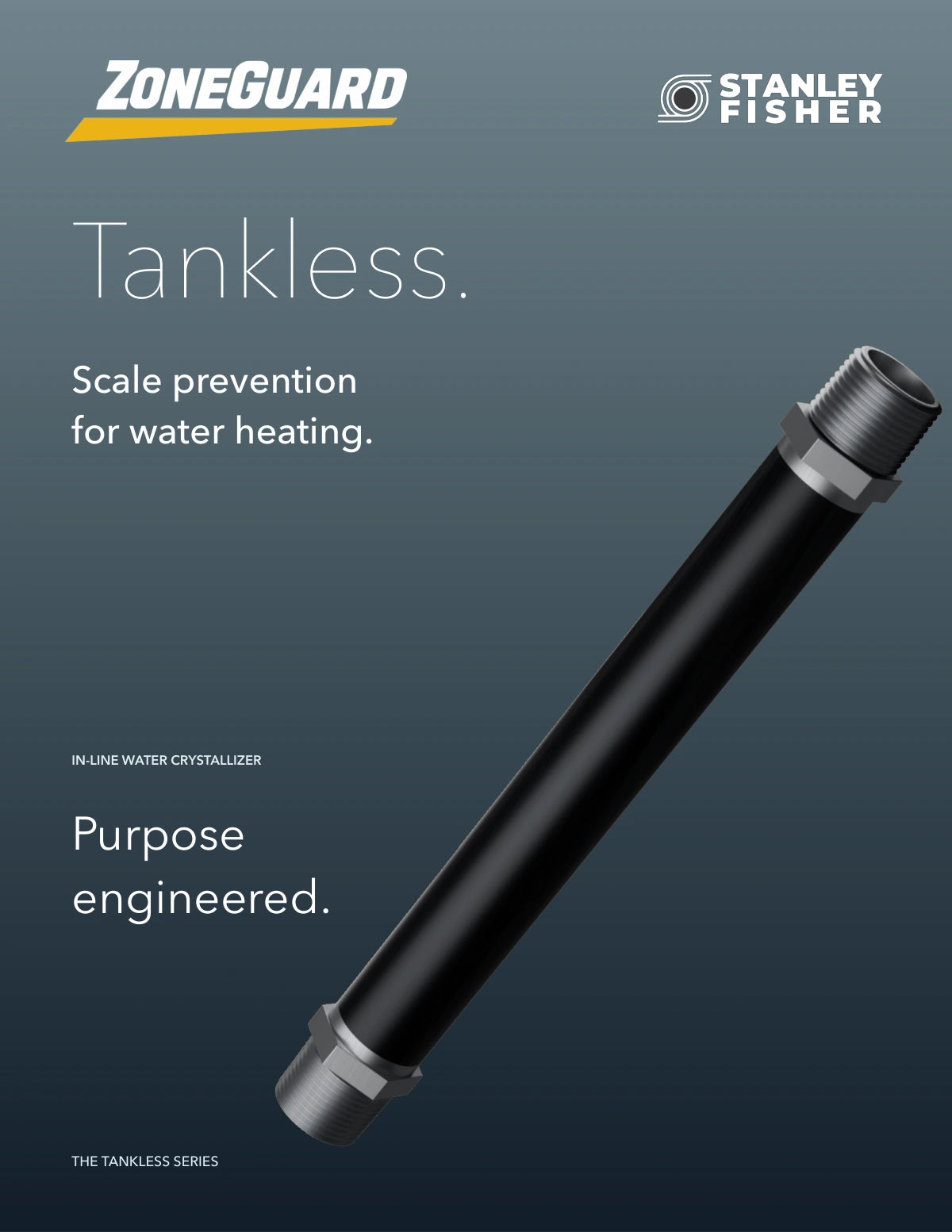 ZoneGuard Tankless Series — approved brochure cover